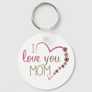 Porte-clés je t'aime maman T-Shirt