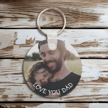 Porte-clés Je t'aime papa, Porte - clé photo personnalisé<br><div class="desc">Ce porte - clé photo personnalisé est un cadeau parfait pour votre père pour fête des pères ou anniversaire.</div>