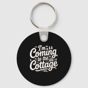 Porte-clés Je vais venir au camping de la cabane du lac Cotta