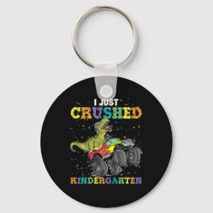 Porte-clés Je Viens De Cruser La Maternelle Dinosaur Trex Mon