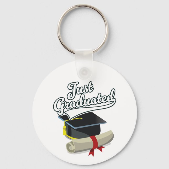 Porte-clés Je viens d'être diplômé ! (Recto)