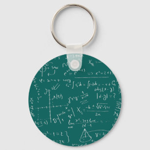 Porte-clés Je vis pour des maths