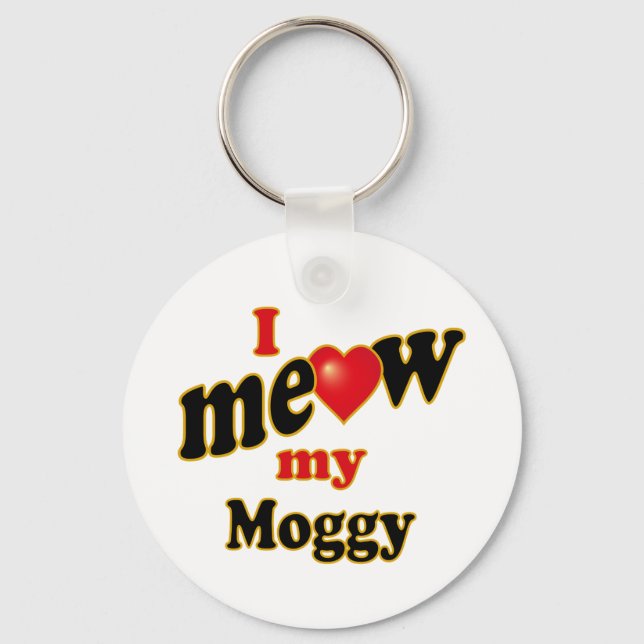 Porte-clés Je Vois Mon Moggy (Recto)
