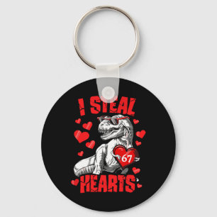 Porte-clés Je vole 67 cœurs Saint-Valentin 67 Mème 6 7 T Re