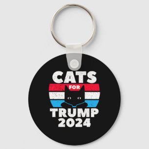 Porte-clés Je vote des chats pour le débat électoral de Trump