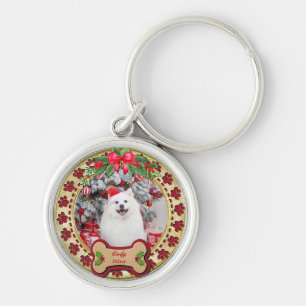 Porte-clés Je Vous Aime Un Joyeux Noël Cadeau Personnalisé De
