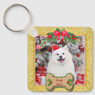 Porte-clés Je Vous Aime Un Joyeux Noël Cadeau Personnalisé De