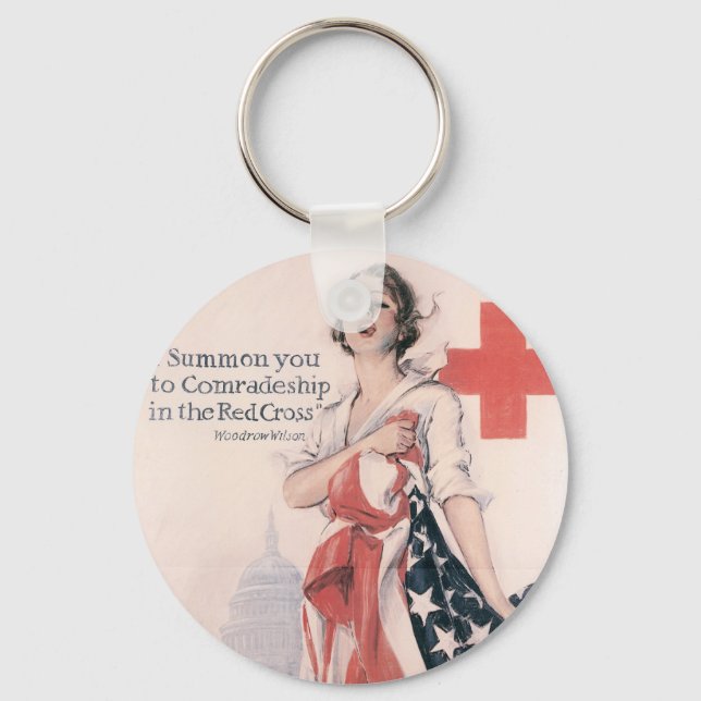 Porte-clés Je Vous Invite À La Camaraderie (Recto)