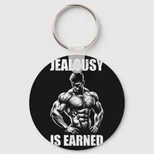 Porte-clés Jealousy Est Gagné Bodybuilding Muscle Gym Motivat