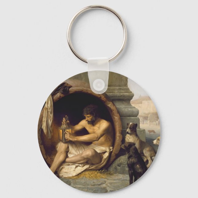 Porte-clés Jean-Leon Gerome- Diogenes (Recto)