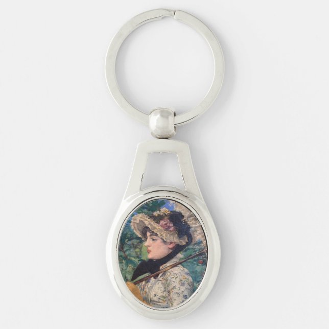 Porte-clés Jeanne (Printemps)  par Édouard Manet (Devant)