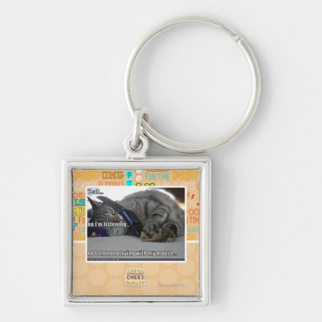 Porte-clés J'écoute (Devant)