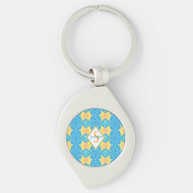 Porte-clés Jen Mosaic Business Keychain (Devant)