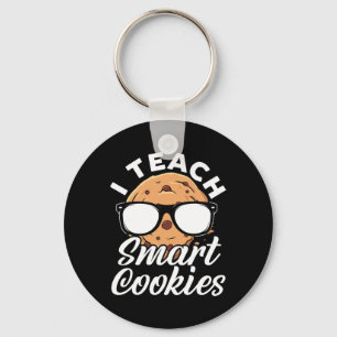Porte-clés J'enseigne aux cookies intelligents enseignant