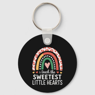 Porte-clés J'enseigne aux plus mignons petits coeurs la Saint