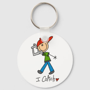 Porte-clés J'entraîne T-shirts et Cadeaux