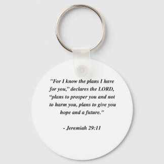 PORTE-CLÉS JEREMIAH 29:11