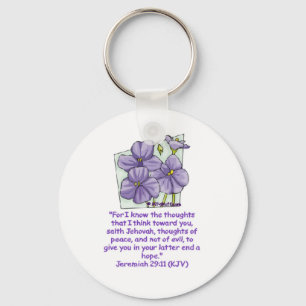 Porte-clés Jérémie 29:11