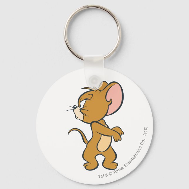 Porte-clés Jerry Regarder En Arrière En Colère (Recto)