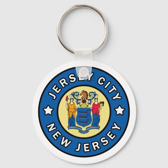 Porte-clés Jersey City New Jersey (Recto)