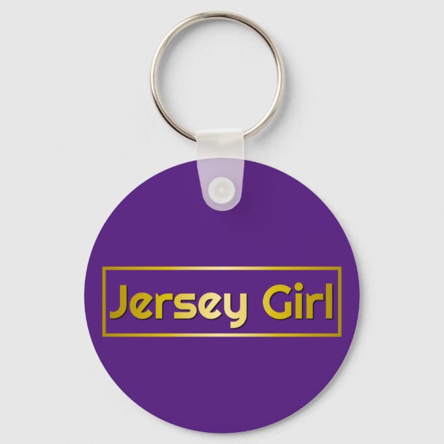 Porte-clés Jersey Girl (Recto)