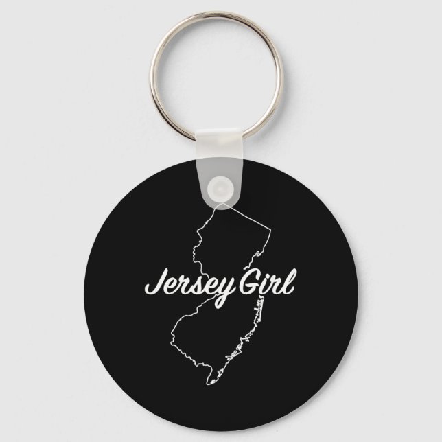 Porte-clés Jersey Girl New Jersey  (Recto)