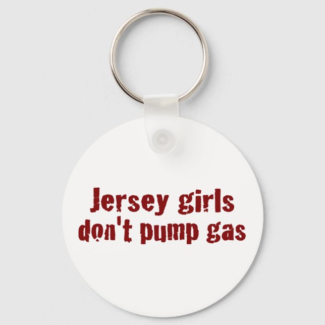 Porte-clés Jersey Girls Ne Pompe Pas De Gaz (Nouveau) (Recto)