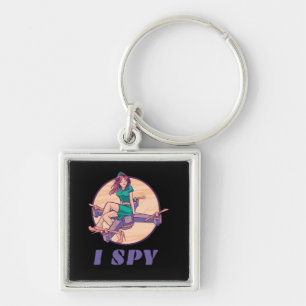 Porte-clés J'Espère Un Drone Spy Pour Les Filles