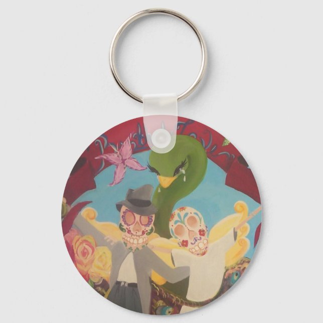 Porte-clés Jessica Cruz porte - clé d'amour fraterly (Recto)