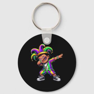 Porte-clés Jester Casquette Mardi Gras Chemises Dabbing Garço