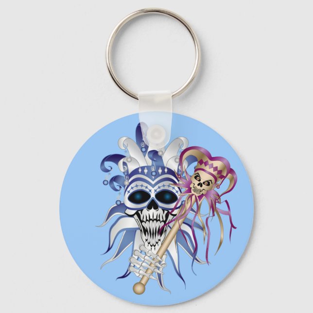 Porte-clés Jester Skull (Recto)