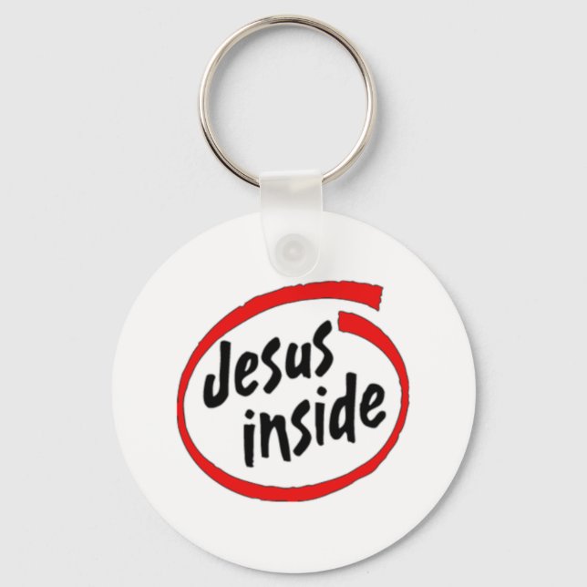 Porte-clés Jésus à l'intérieur (Recto)