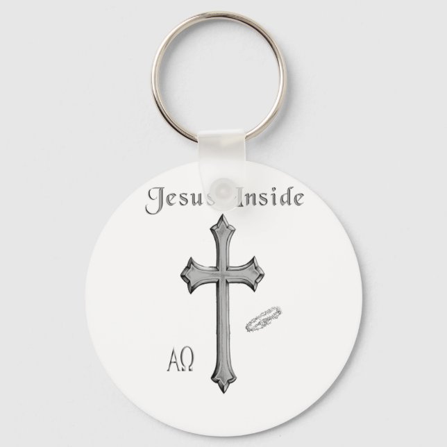 Porte-clés Jésus à l'intérieur (Recto)
