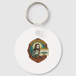 Porte-clés Jésus Agacant Accepter les Cookies Pop Up Internet