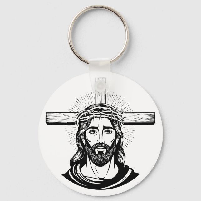 Porte-clés Jésus-Christ (Recto)