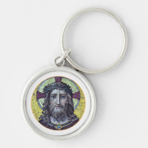 Porte-clés Jésus Christ & Compassion Art Porte - clé vintage