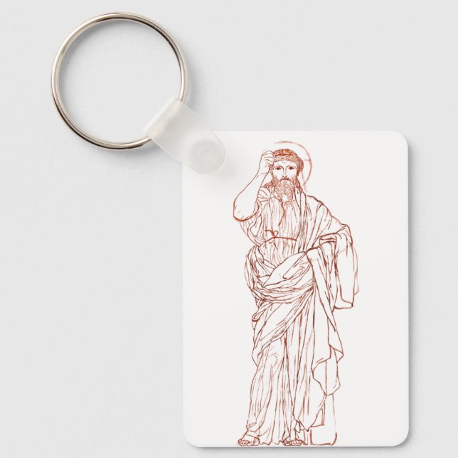 Porte-clés Jésus-Christ de Nazareth Fils de Dieu (Recto)