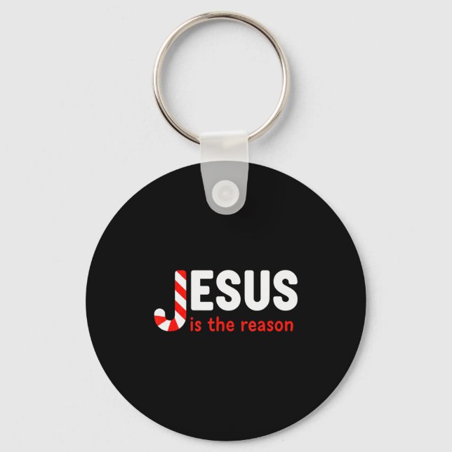 Porte-clés Jésus Christ Est La Raison De La Saison Chris (Recto)