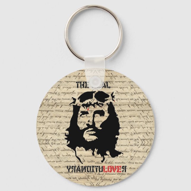Porte-clés Jésus-Christ révolutionnaire (Recto)