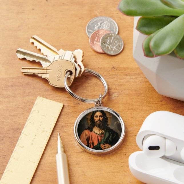 Porte-clés Jésus christianisme Reniassance (Bureau)
