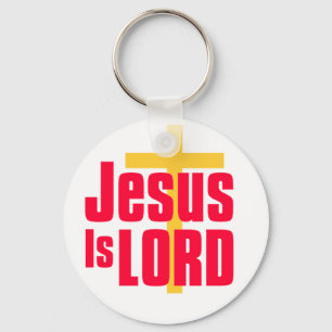 Porte-clés Jésus est conception chrétienne de seigneur
