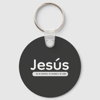 Porte-clés Jésus est le chemin, la vérité et la vie