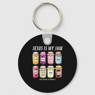 Porte-clés Jésus est ma passion et je suis là pour le répandr