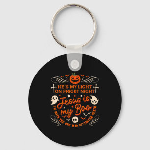 Porte-clés Jésus est mon Boo Christian Halloween Fantôme Citr