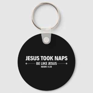 Porte-clés Jésus Faisait des Siestes Comme Jésus T-Shirt Prem