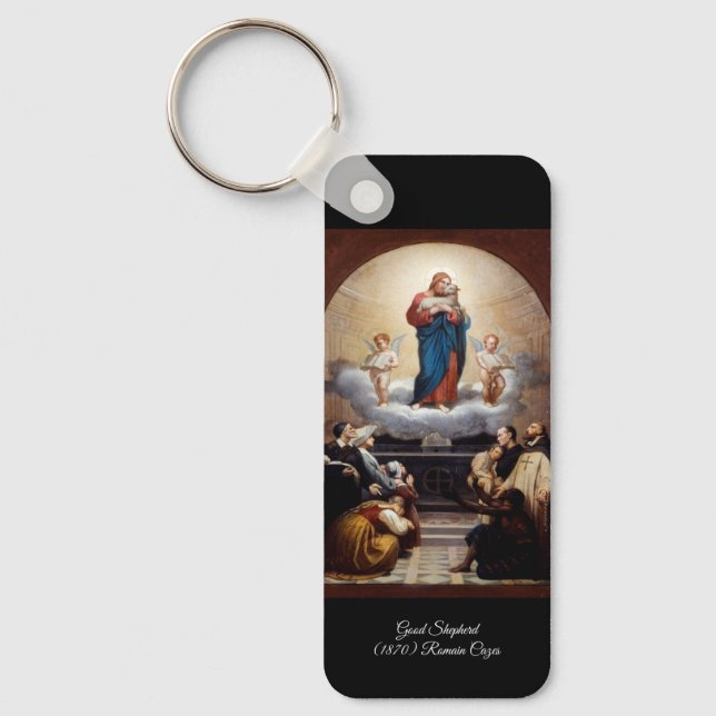 Porte-clés Jésus le Bon Pasteur (Recto)