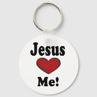 Porte-clés Jésus m'aime