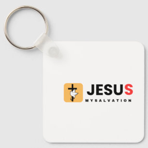 Porte-clés Jésus Mon Salut