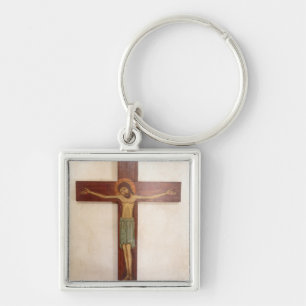 Porte-clés Jésus sur la croix Art