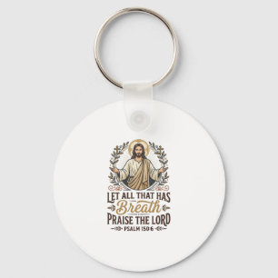 Porte-clés Jésus T-shirt graphique de culte acoustique Indie 